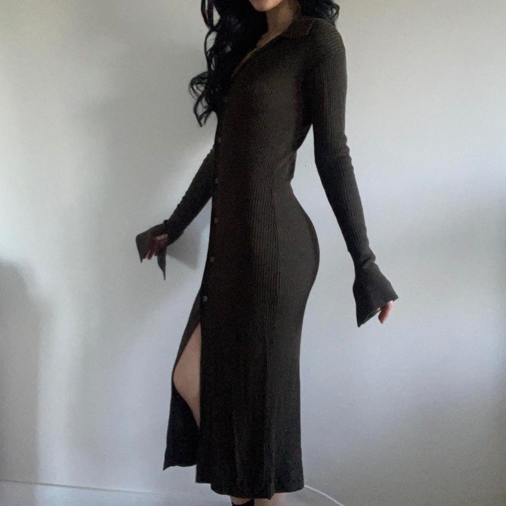 Urban outfitters stretchy midi dress/cardigan
